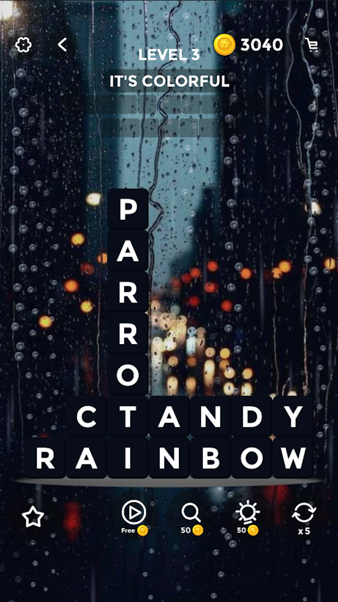 Word Wrap ภาพหน้าจอเกม