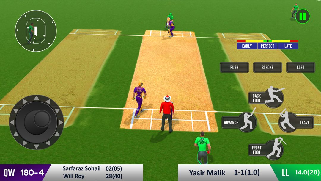 Cricket Match Pakistan League ภาพหน้าจอเกม