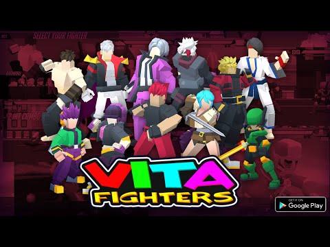 Screenshot of the video of Vita Fighters