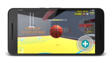 Скриншот игры Basketball Total Free Shot