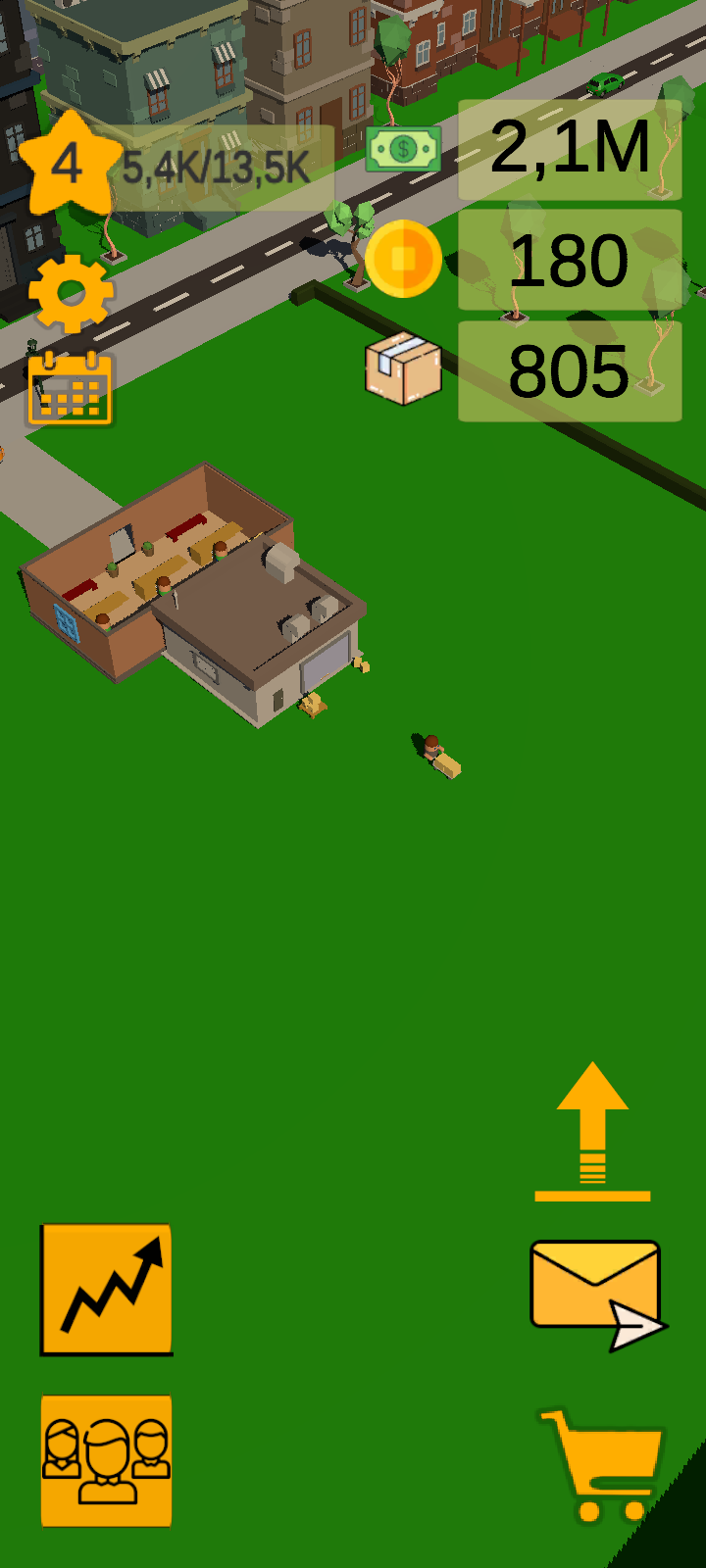 Post Office Tycoon Game Screenshot