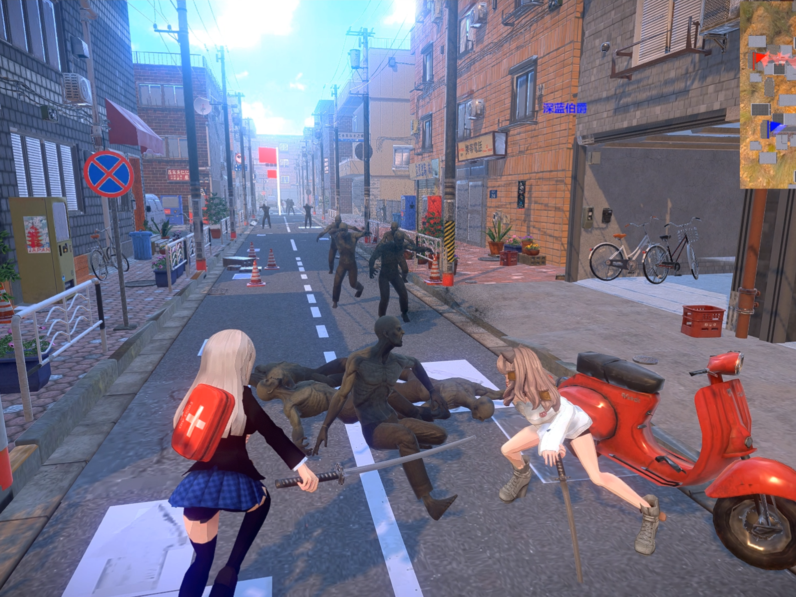 Bishojo Battlefield Game Screenshot