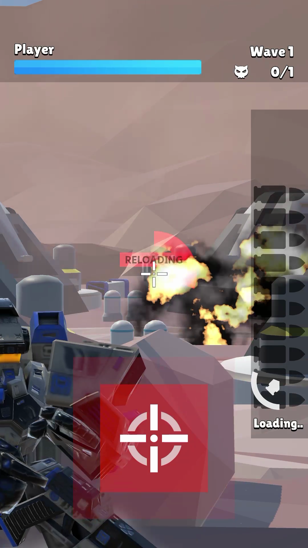 Screenshot of Infinity Gunner: Robo Combat