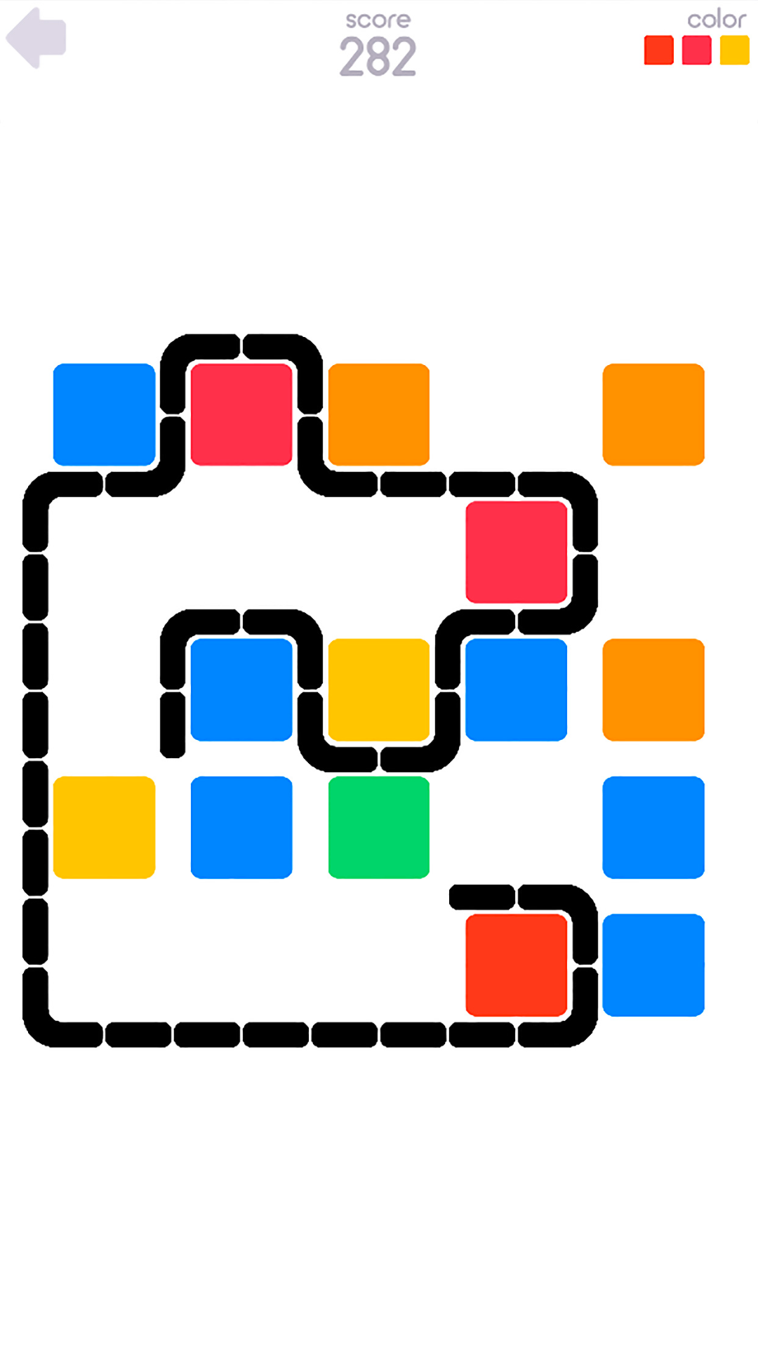 Screenshot 1 of Color Fence - A Puzzle Game 1.7