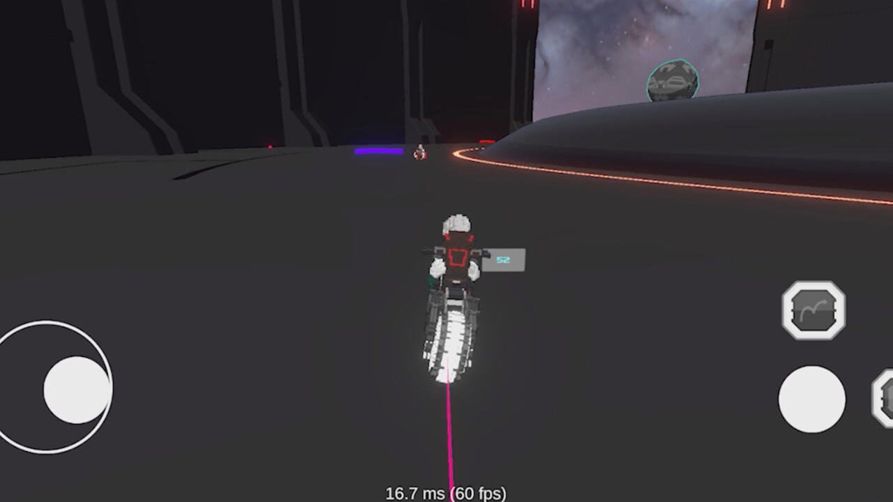 Holo Bike 3D screenshot game