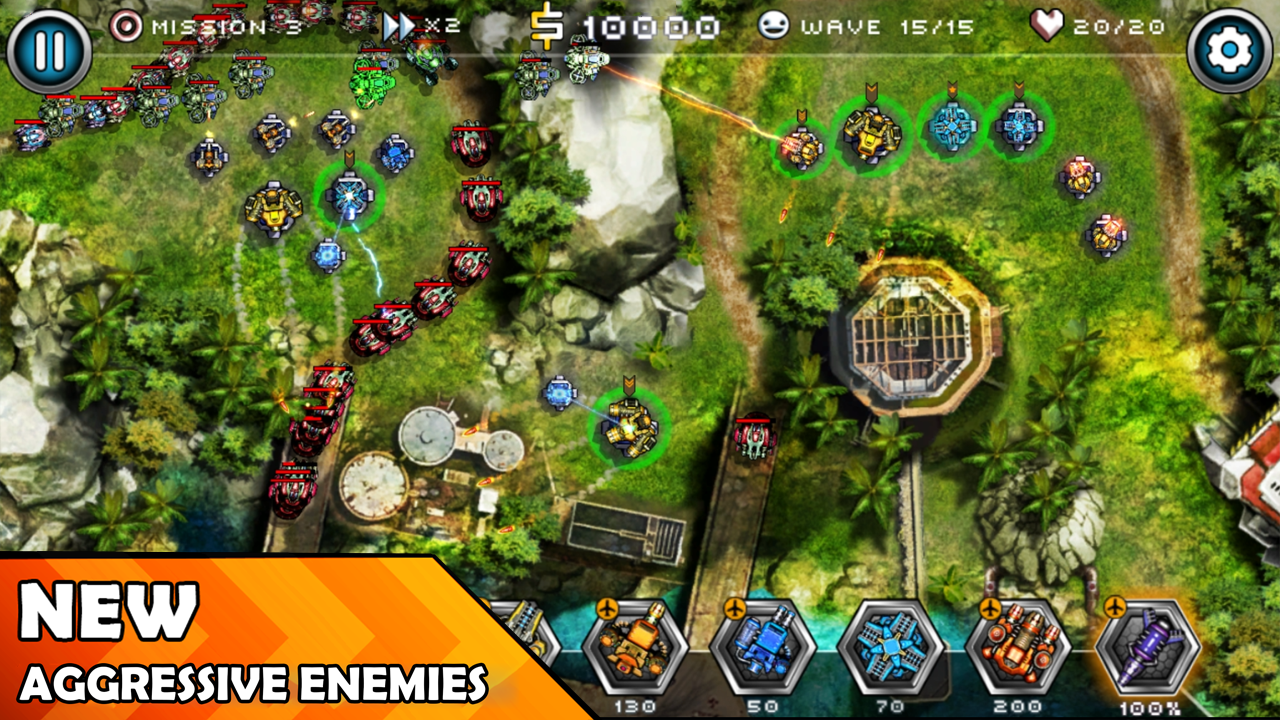 Tower Defense Zone 2 Game Screenshot