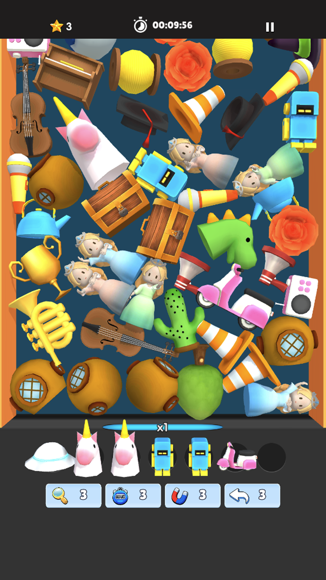 Falling Goods Match Game Screenshot