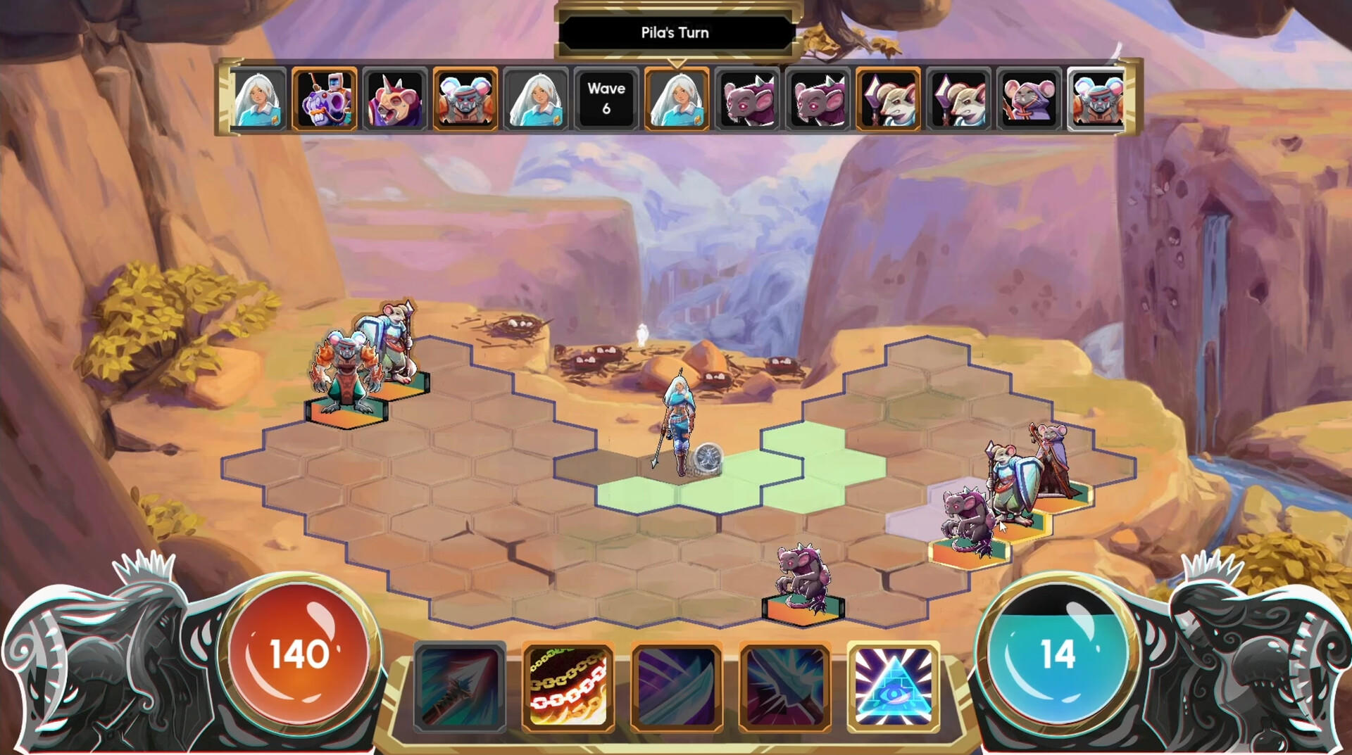 Screenshot of Aspect Heroes