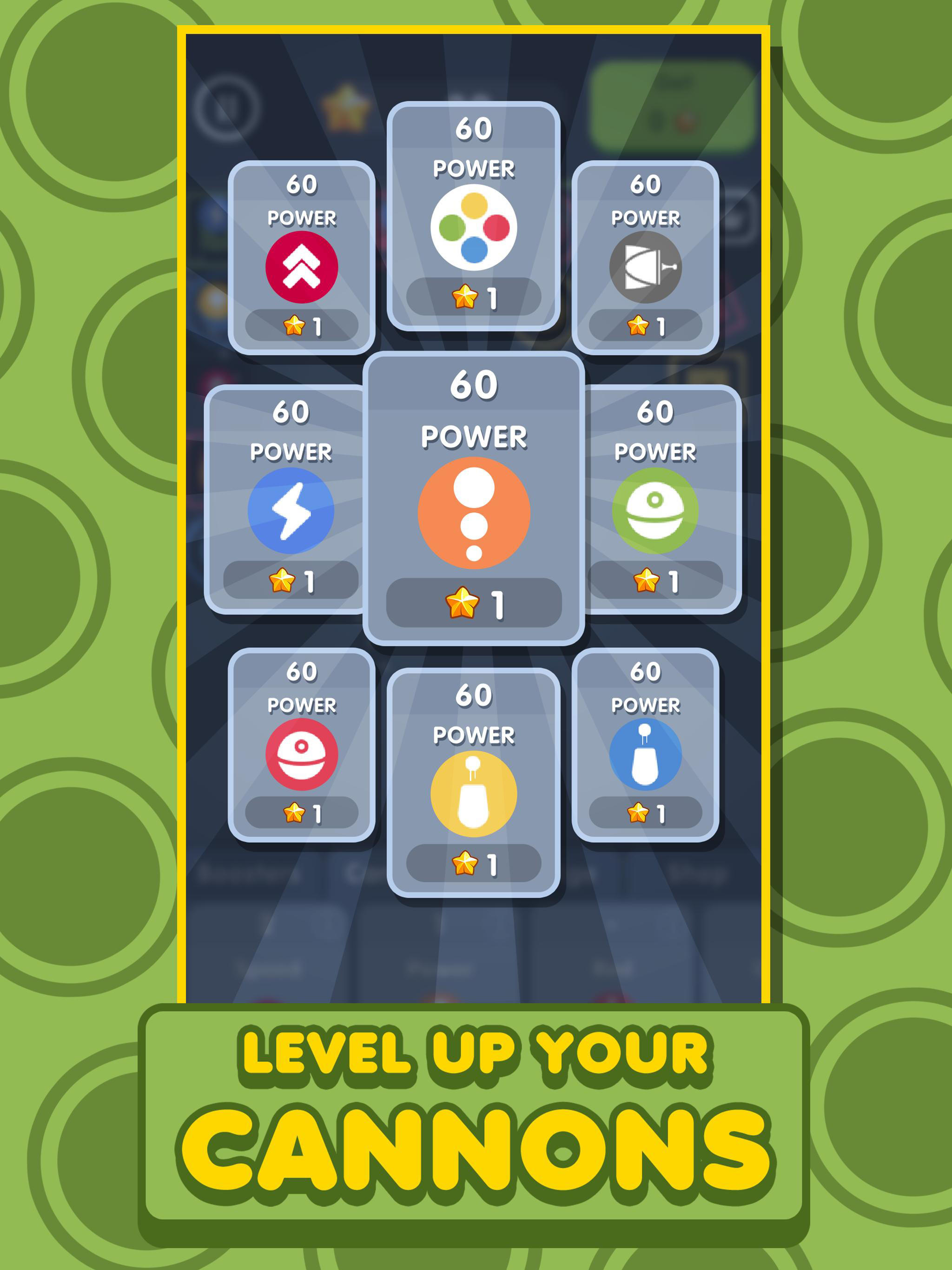 Screenshot of Bubbles Cannon: Aim & Shoot