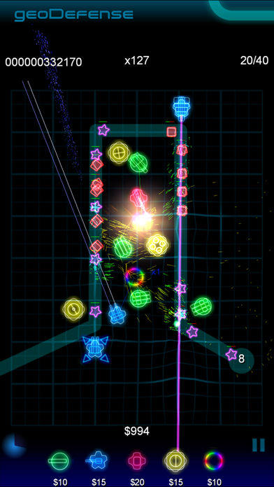 geoDefense Game Screenshot
