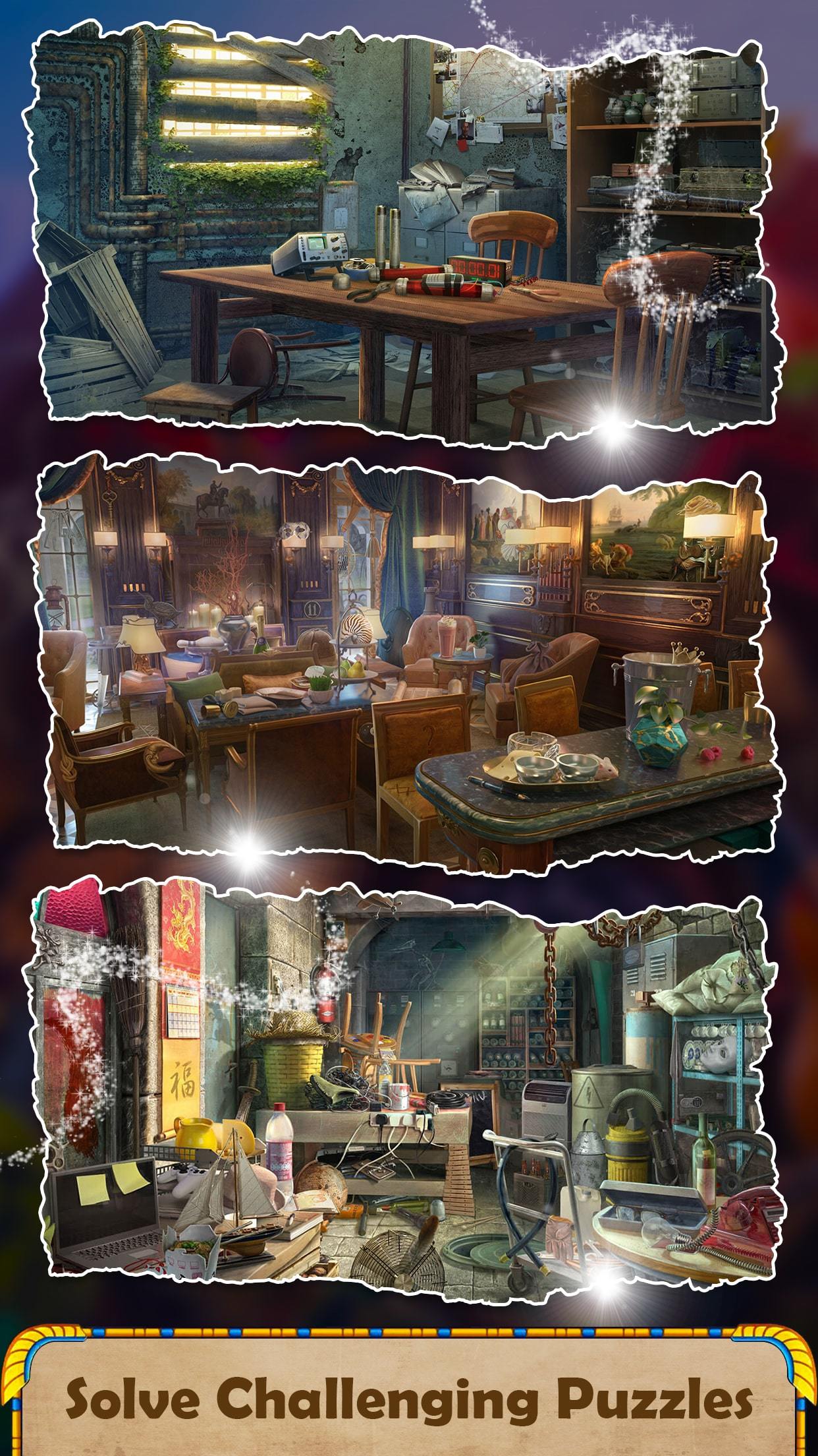 Hidden Objects: Clue Adventure Game Screenshot
