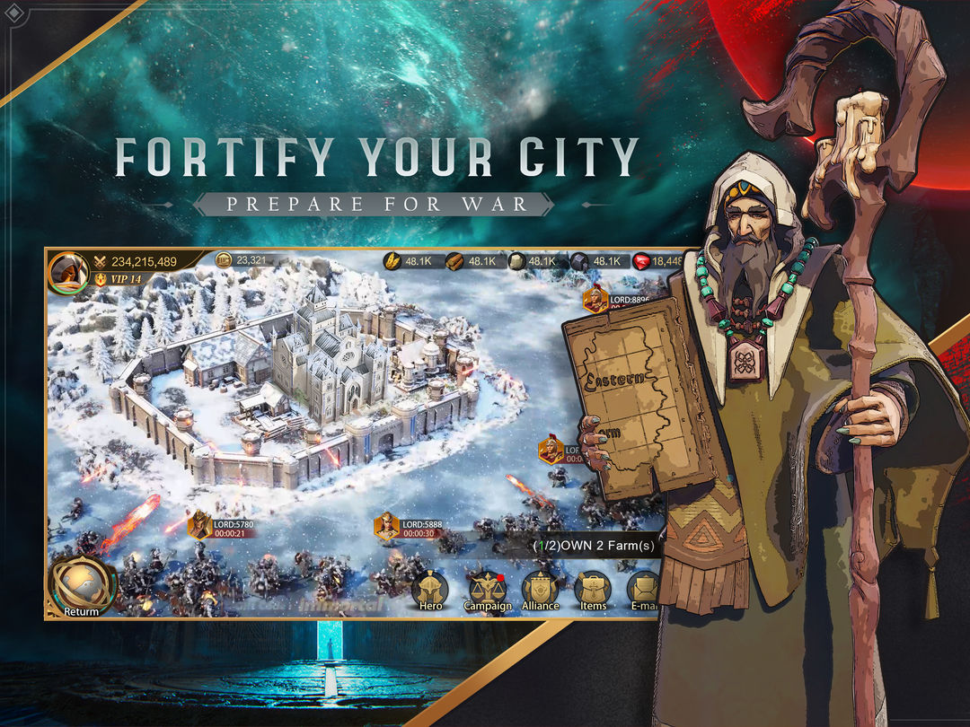 Land of Empires: Immortal ภาพหน้าจอเกม