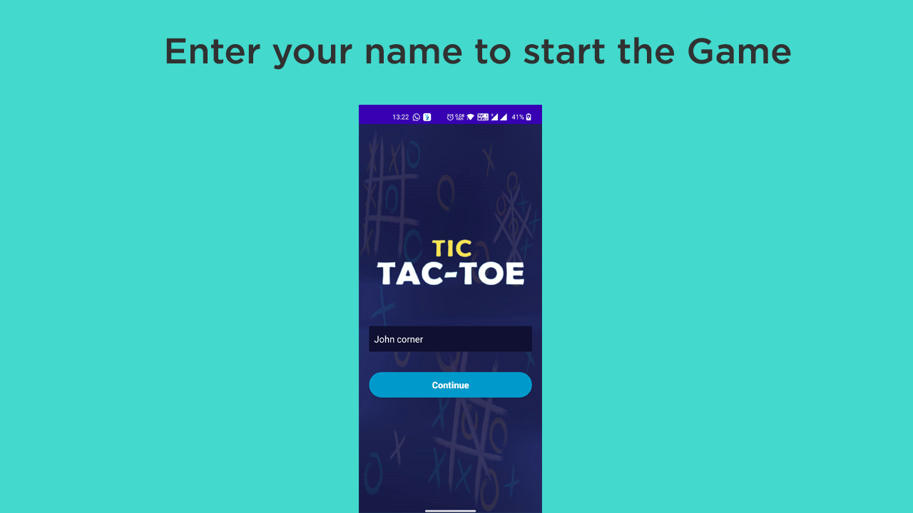 Online Tictactoe Upstream Game Screenshot