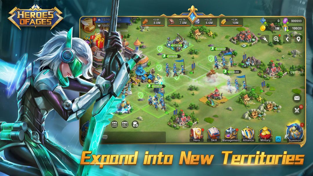 Heroes of Ages 게임 스크린 샷