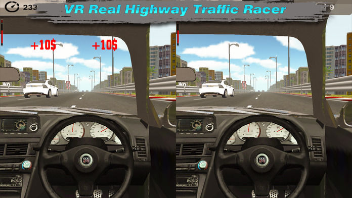 VR Real Highway Traffic Racer遊戲截圖