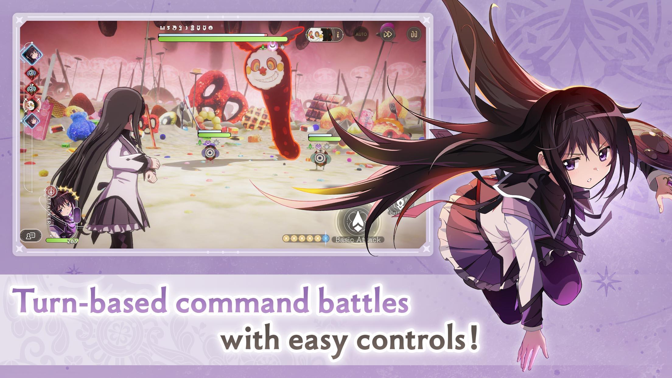 Madoka Magica Magia Exedra Game Screenshot