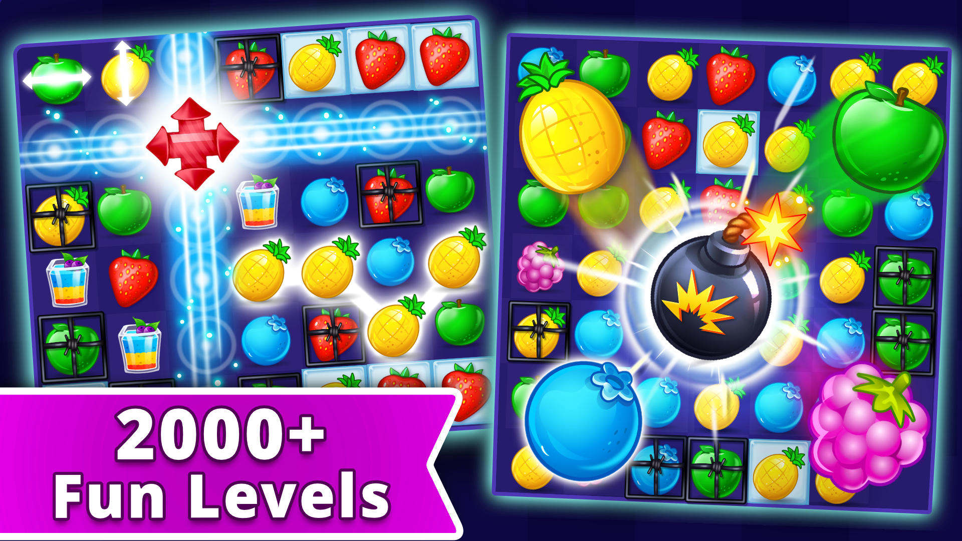 Gummy Paradise: Match 3 Games Game Screenshot