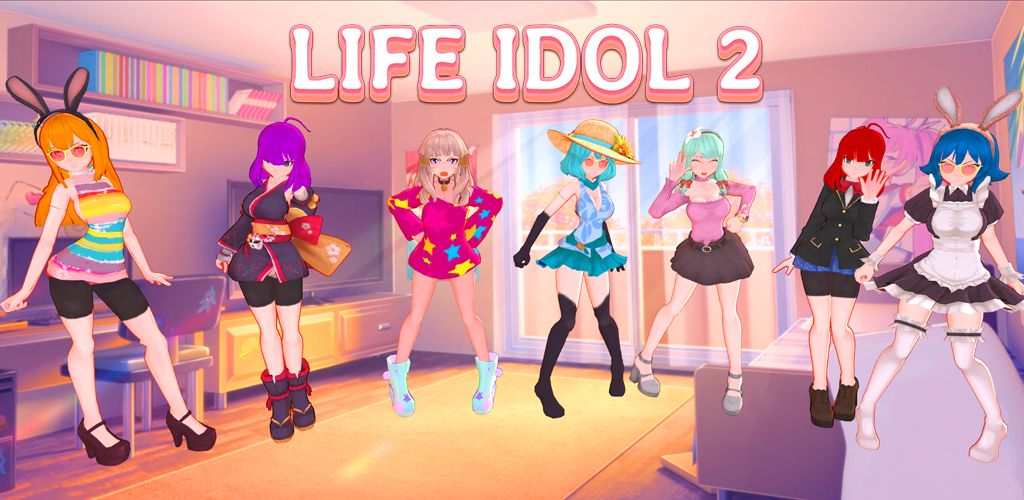Banner of life idol 2 သည် 3d ကျောင်းကို ၀တ်ဆင်ထားသည်။ 1.002