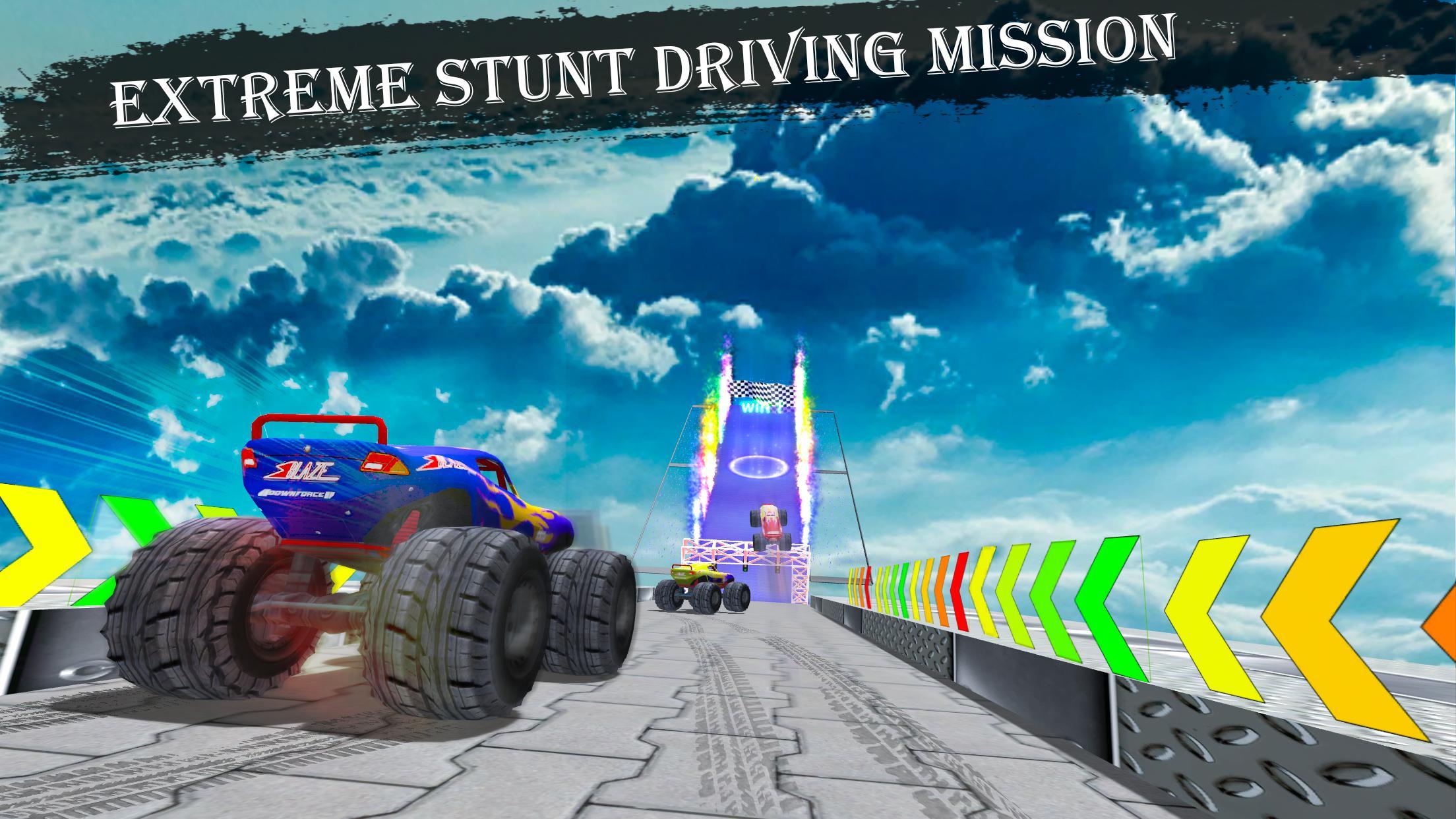 Monster Truck Stunt Race Impossible Track Games Download Game TapTap