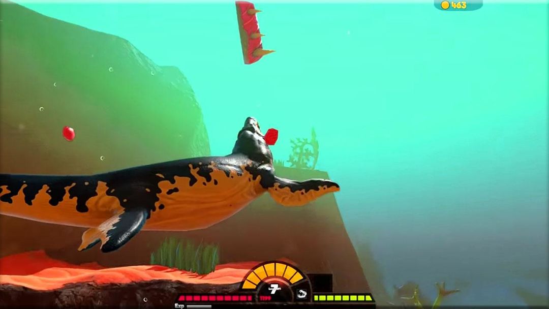 Feed grow Robot shark fish simulator screenshot game