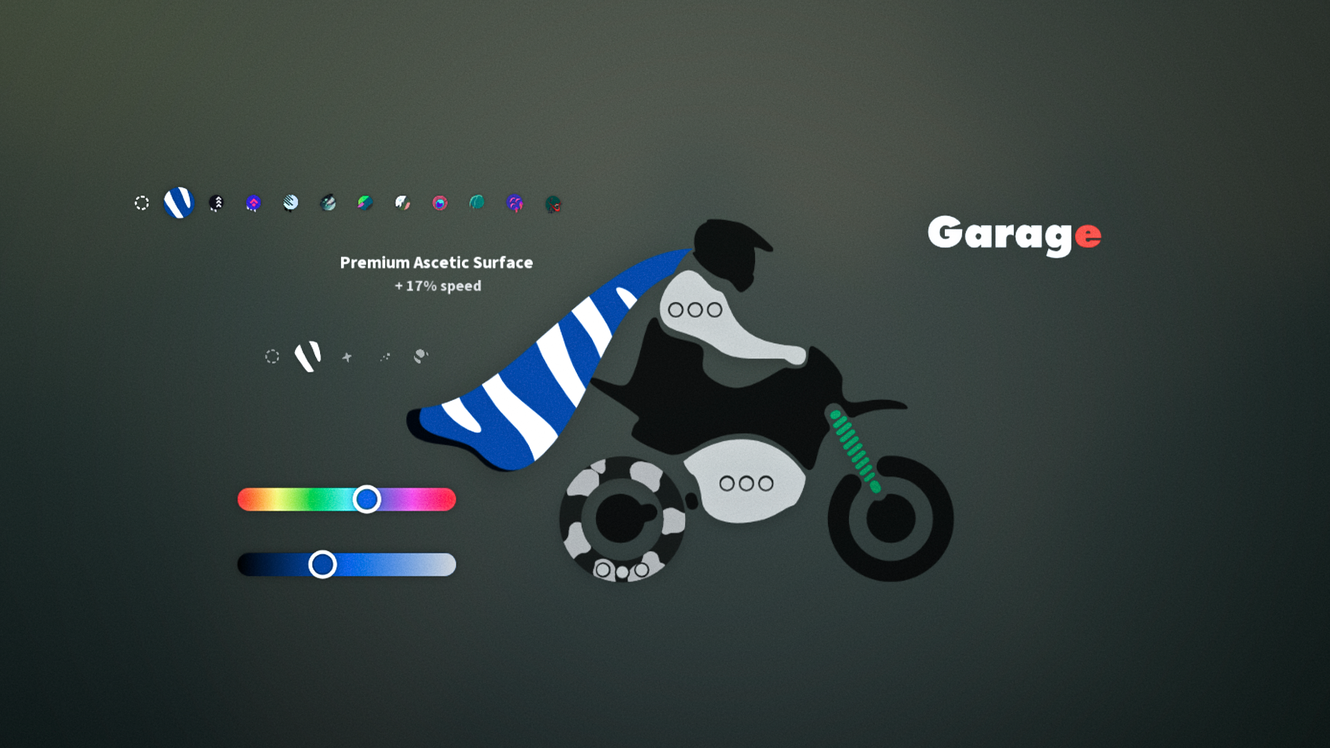 Psebay: Gravity Moto Trials Game Screenshot