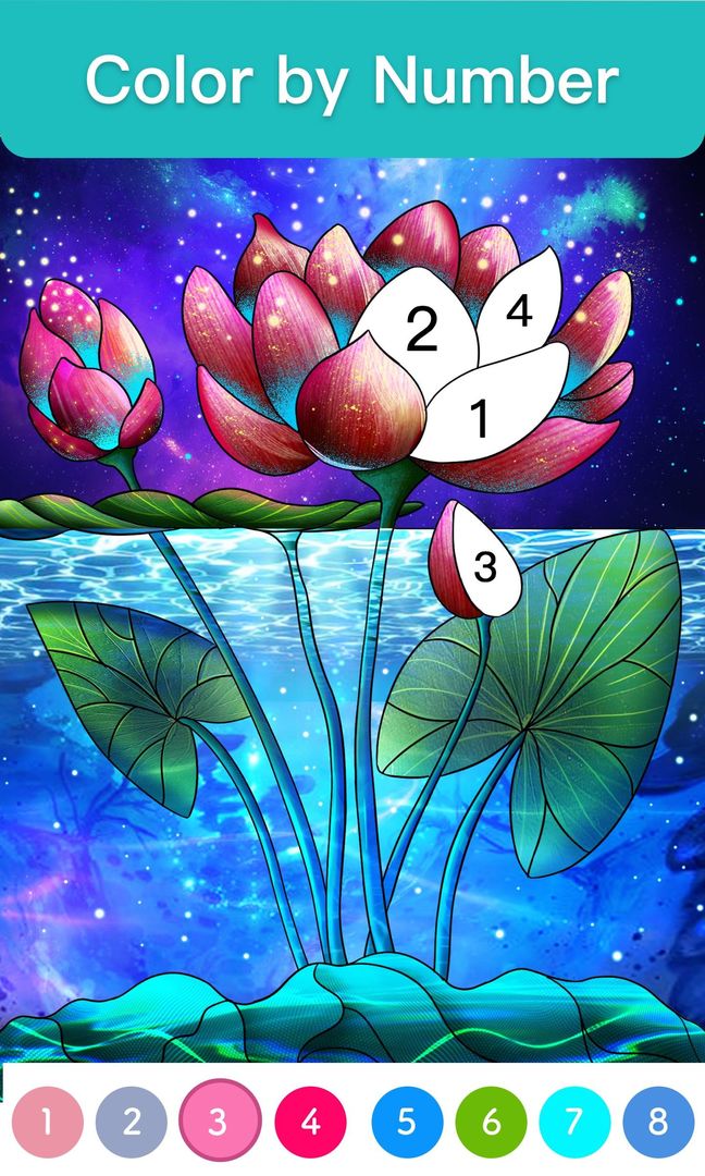Screenshot of Color Master - Color by Number & Puzzle Game