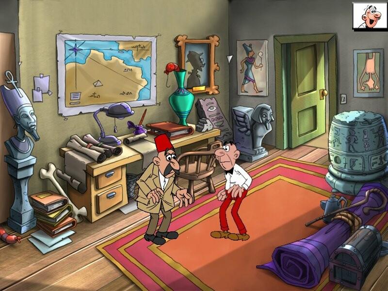 Screenshot of Mortadelo y Filemón: El escarabajo de Cleopatra