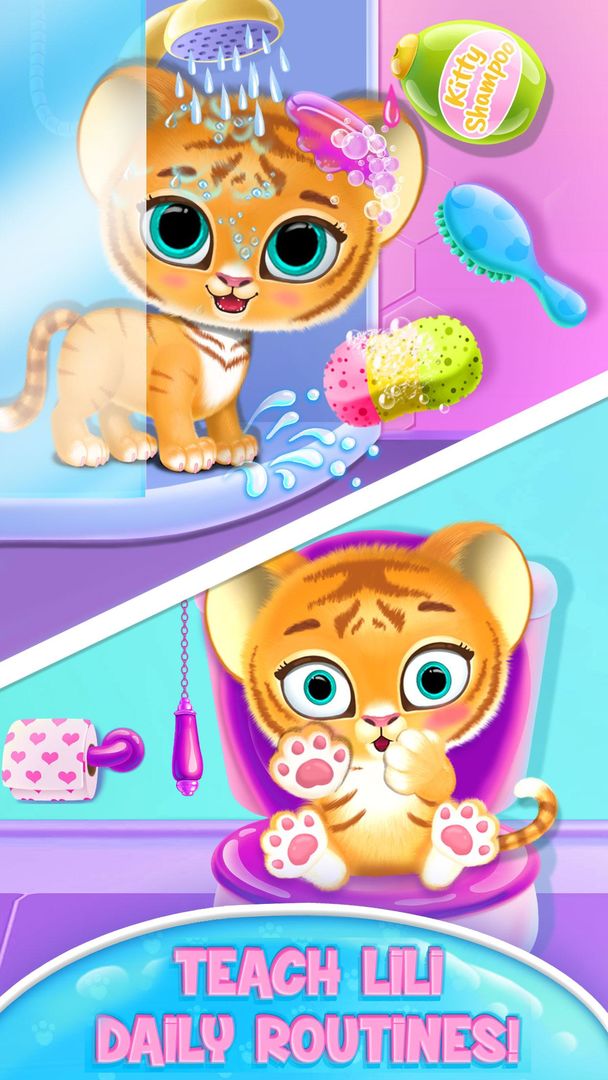 Baby Tiger Care screenshot game