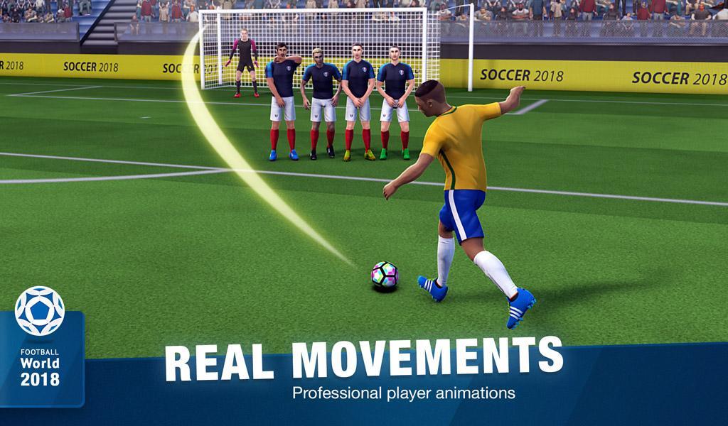 Скриншот игры FreeKick Soccer 2021