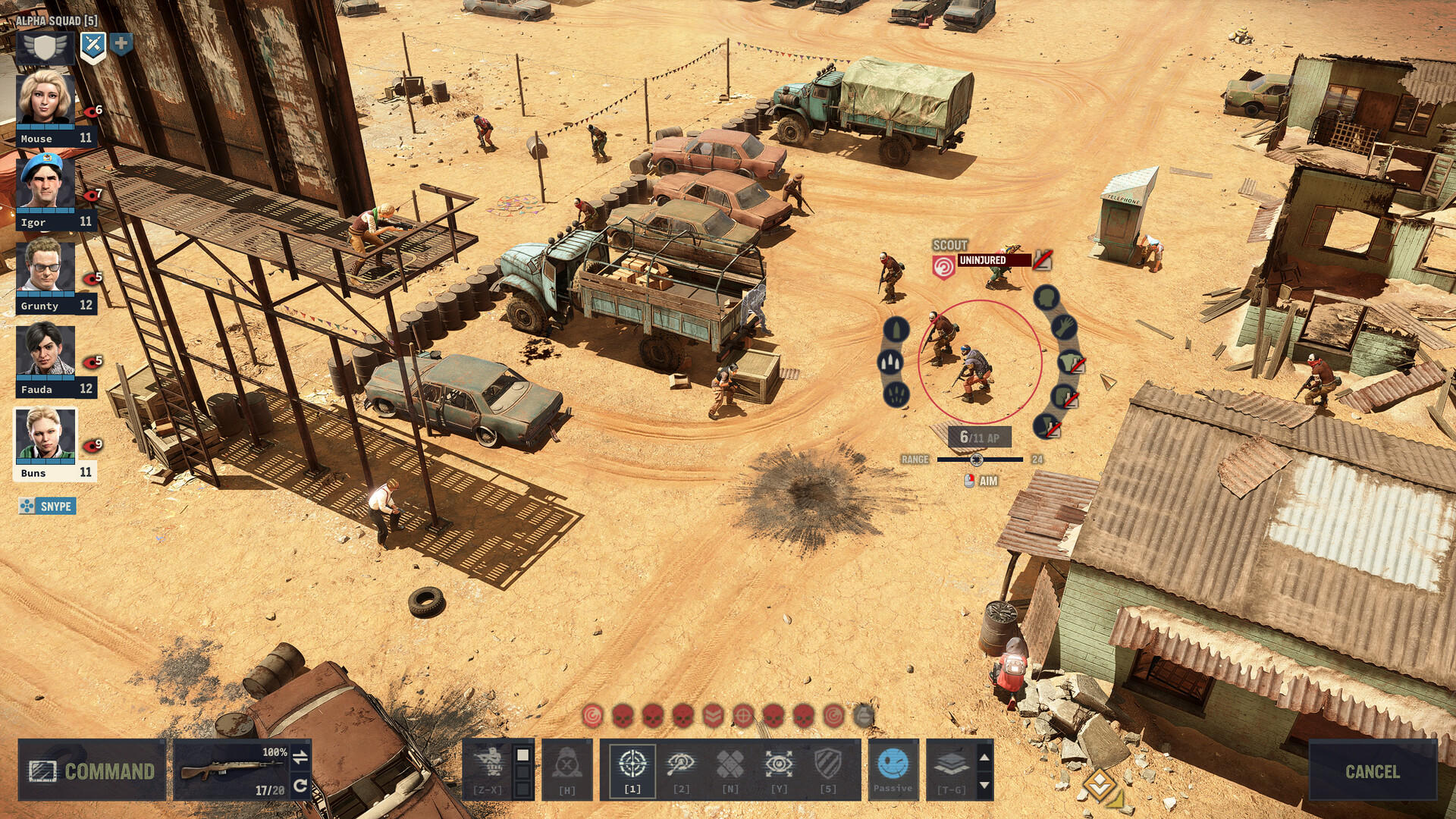 Screenshot 1 of Jagged Alliance 3 