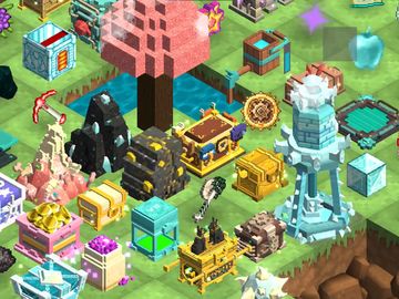 MergeCrafter Magic Merge World Game Screenshot