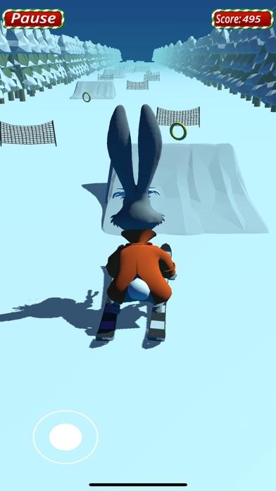 Screenshot of Fortune Rabbit-Snow Run