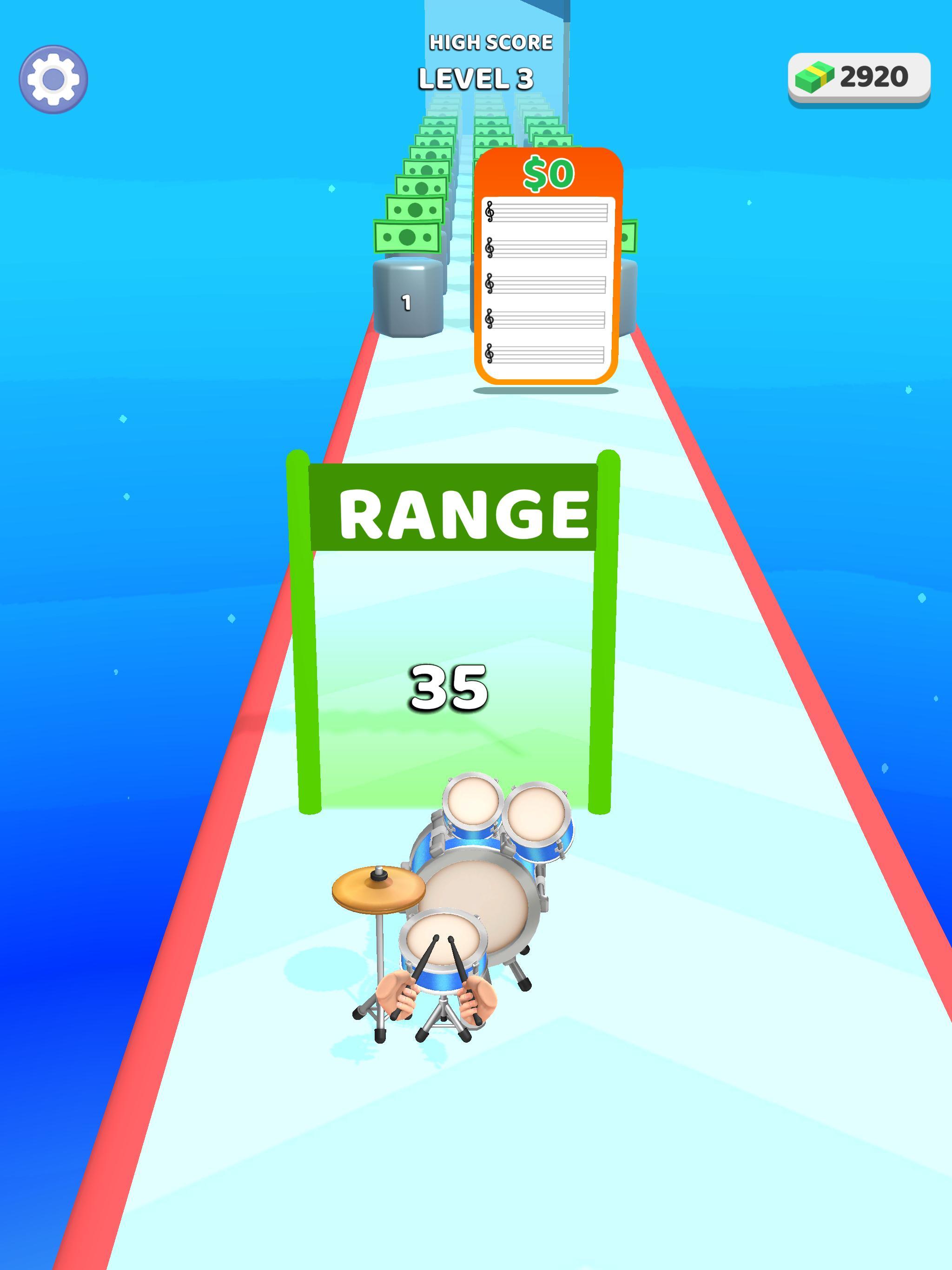 Drum Shooter 게임 스크린샷