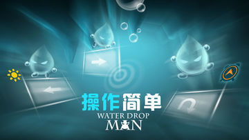Water Drop Man Game Screenshot