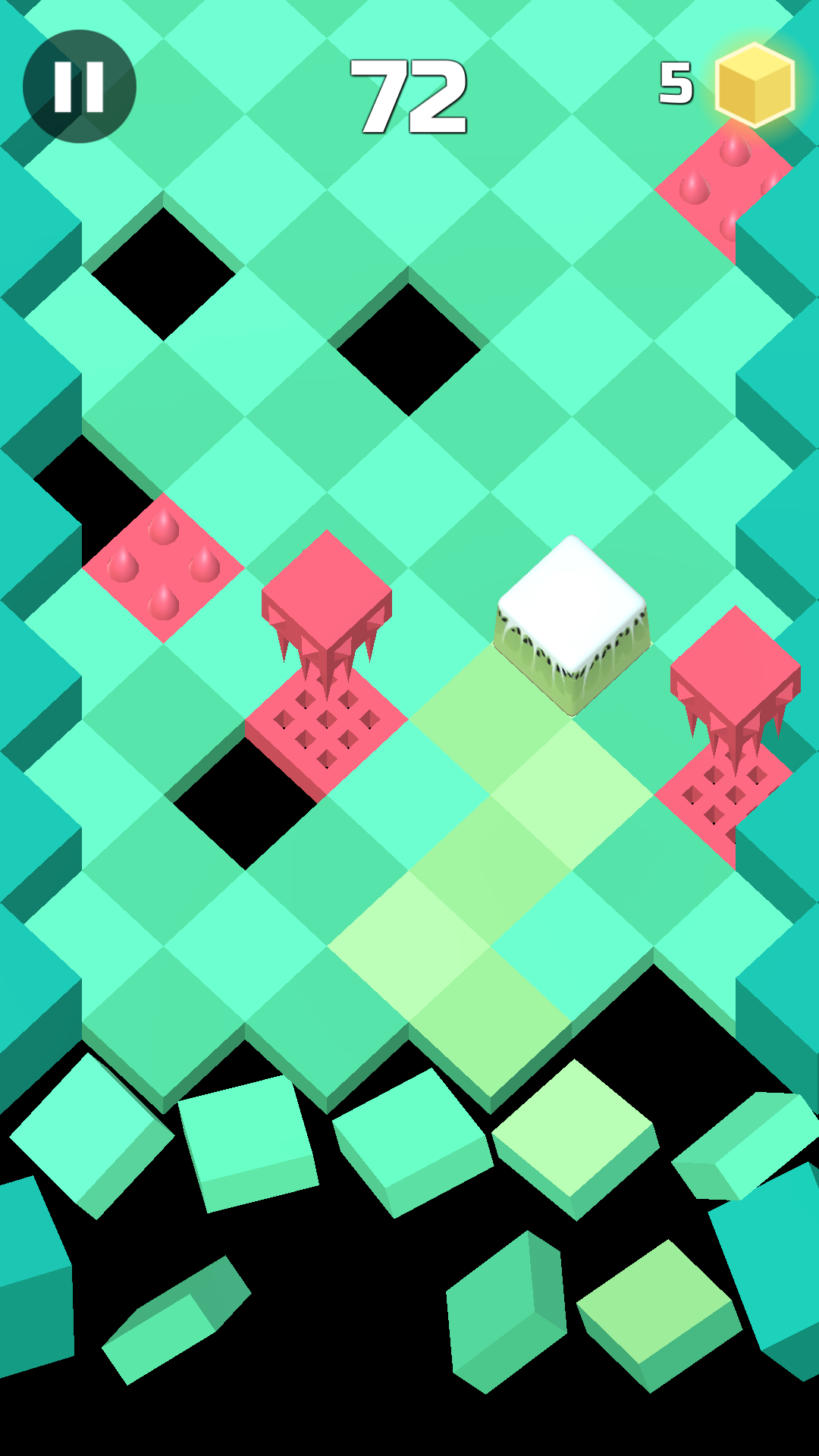 方块跑酷 Game Screenshot