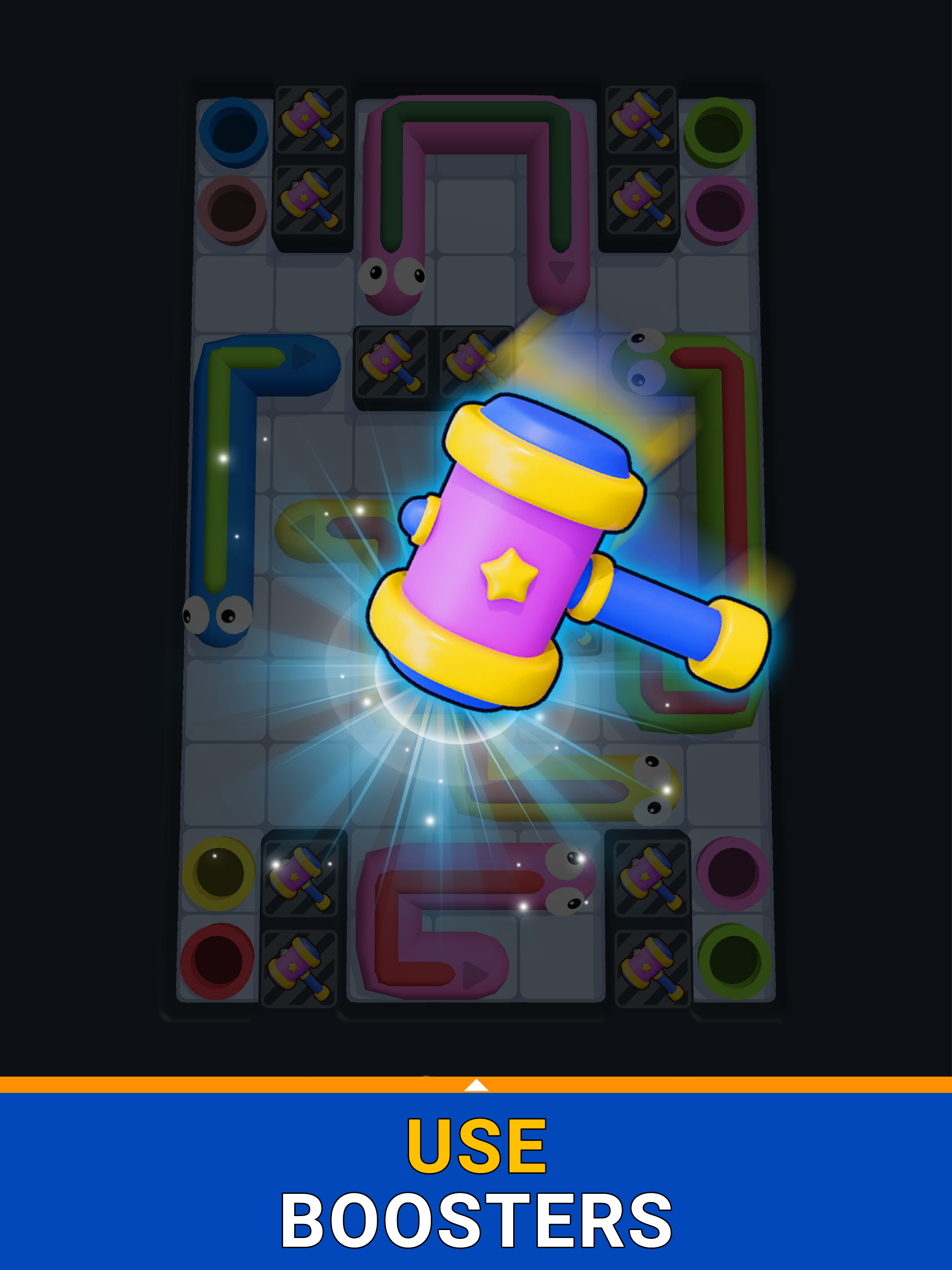 Worm Hole: Color Puzzle Game Screenshot