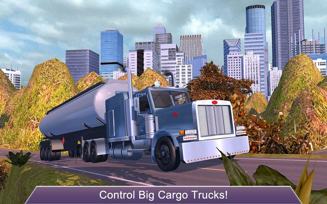 Screenshot of USA Truck Driver: Seattle Hills