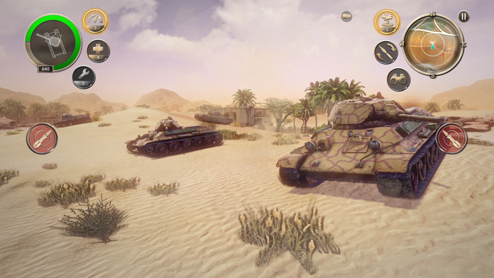 Infinite Tanks WWII Game Screenshot