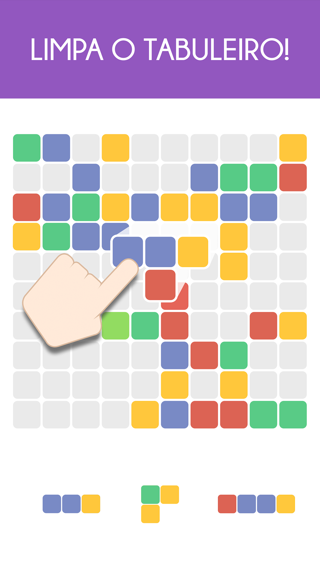 Captura de Tela do Jogo 1010! Color