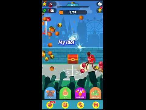 Screenshot of the video of Idle Dunk Masters