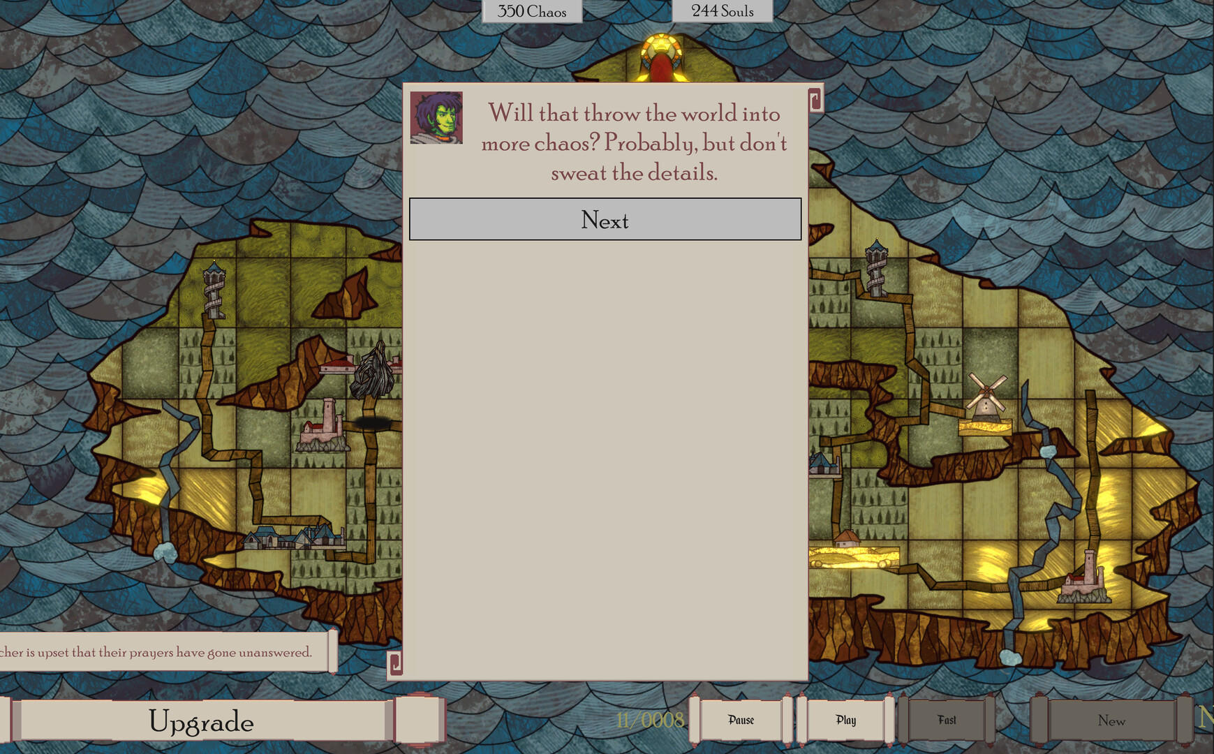 What's a King to a God Game Screenshot