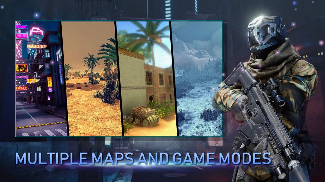 Phun Wars: Multiplayer FPS Game 게임 스크린 샷