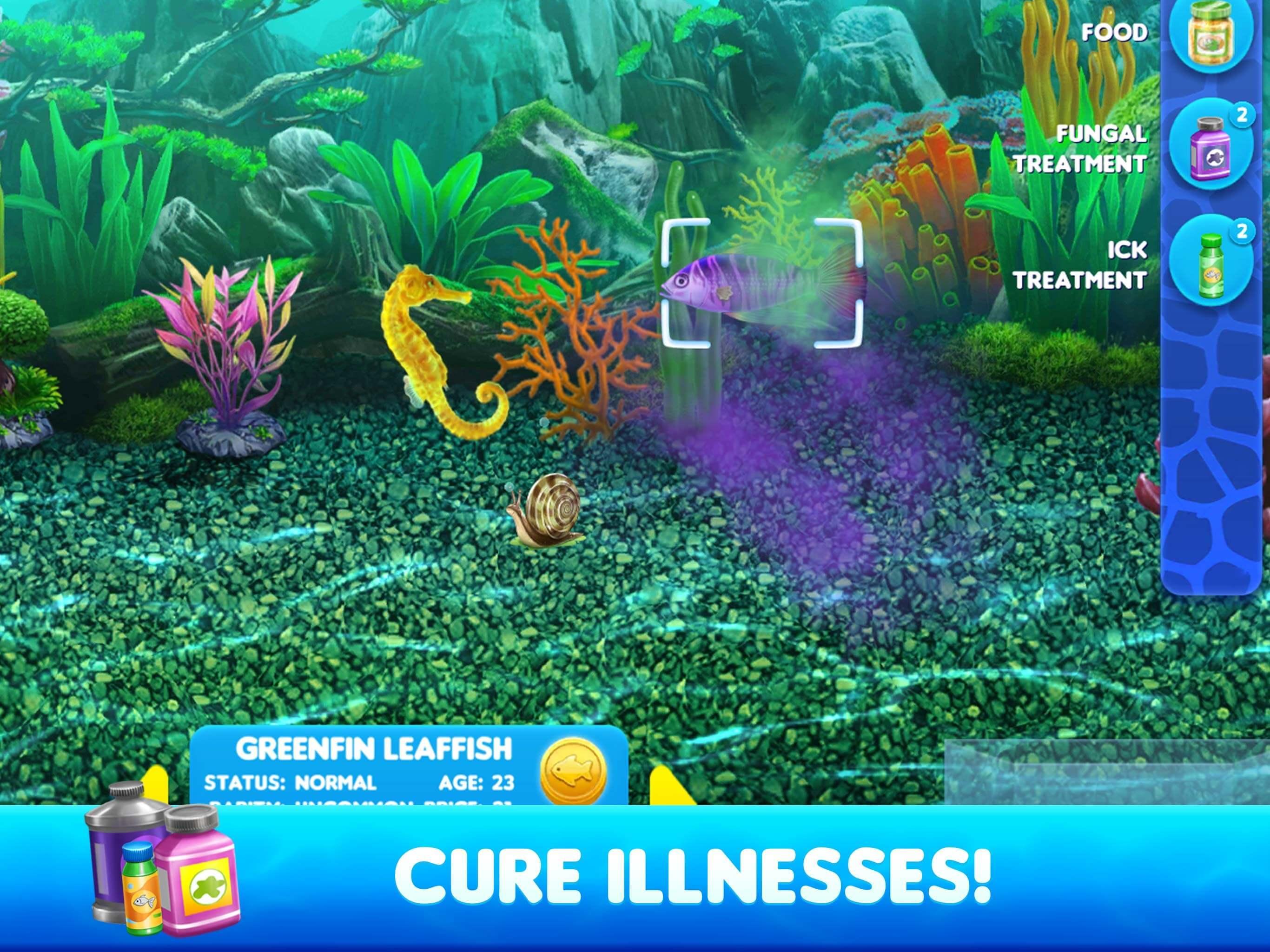 Fish Tycoon 2 Virtual Aquarium Game Screenshot