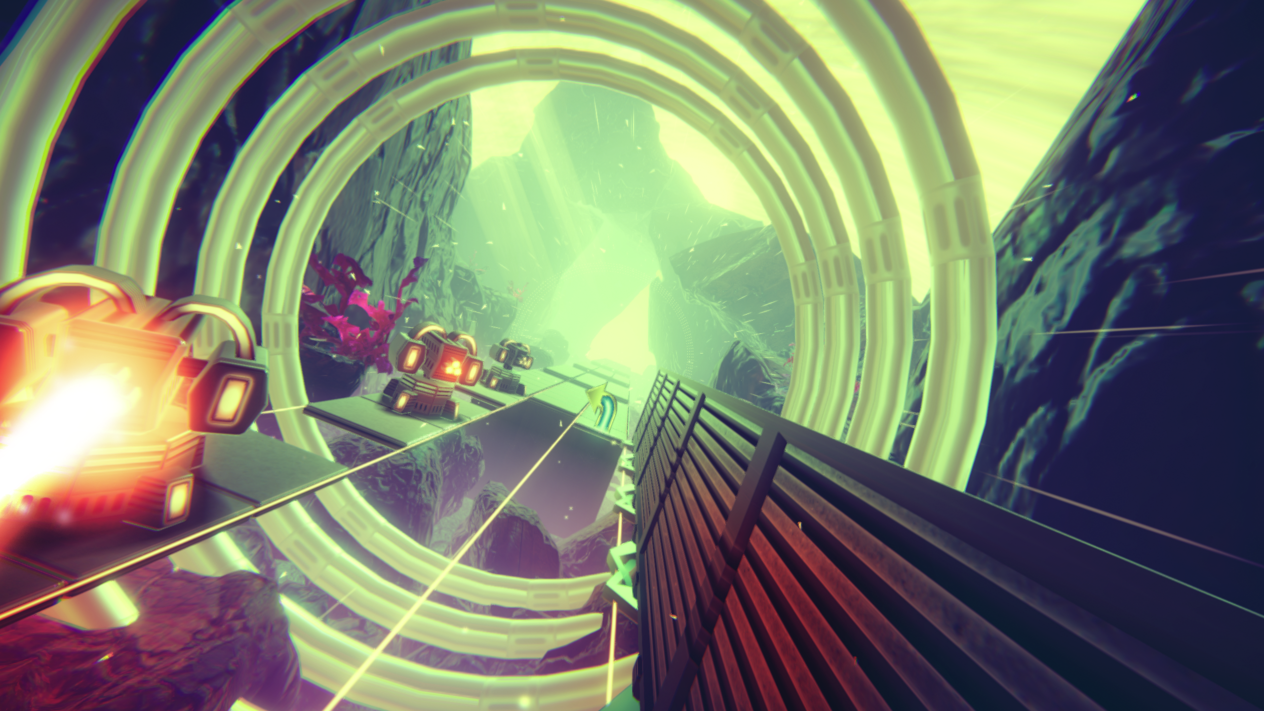 Super Glitch Dash Game Screenshot