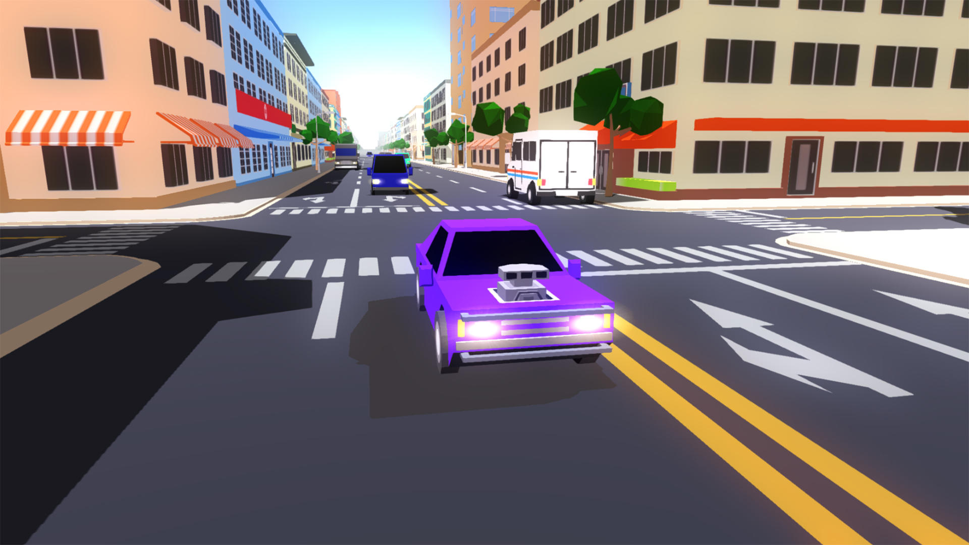 Mini Traffic Racer Game Screenshot