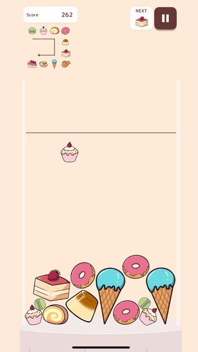 Screenshot 1 of Sweets Game - Fun Merge Game 