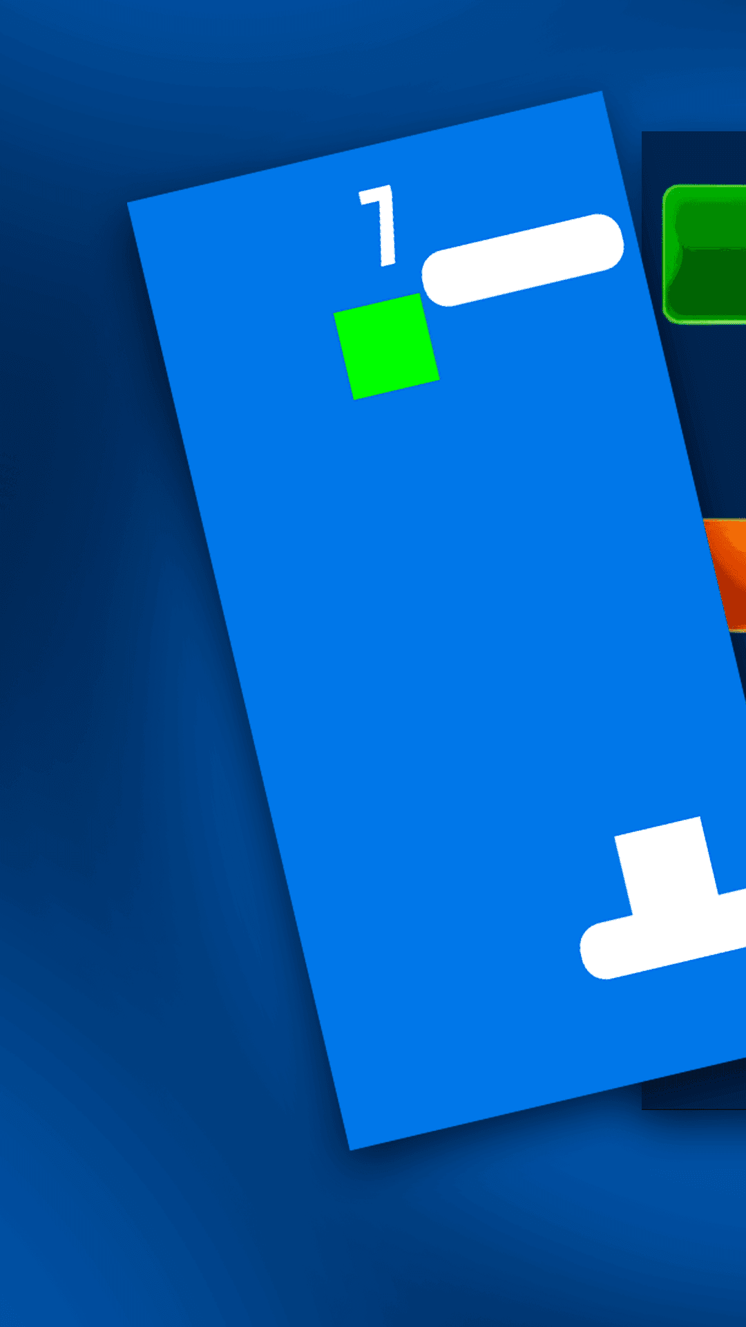Green Cube Game Screenshot