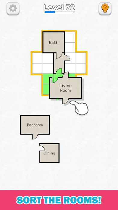 Cuplikan Layar Game Room Sort