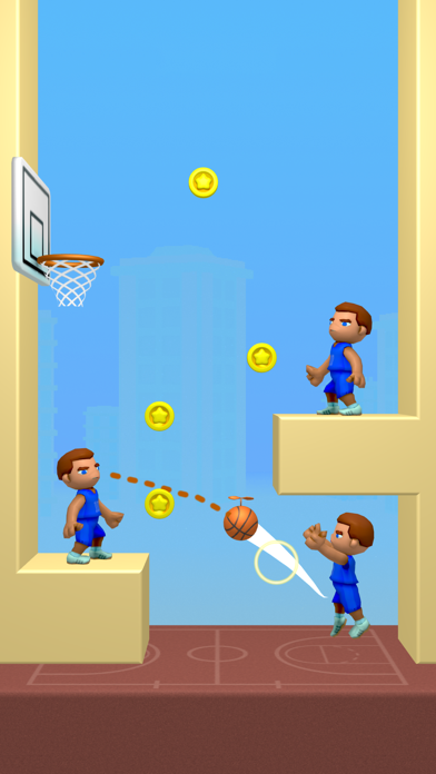 Скриншот игры Doodle Dunk