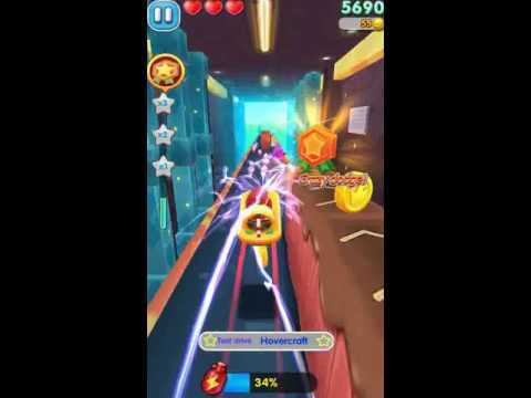 Screenshot of the video of Racing Rush